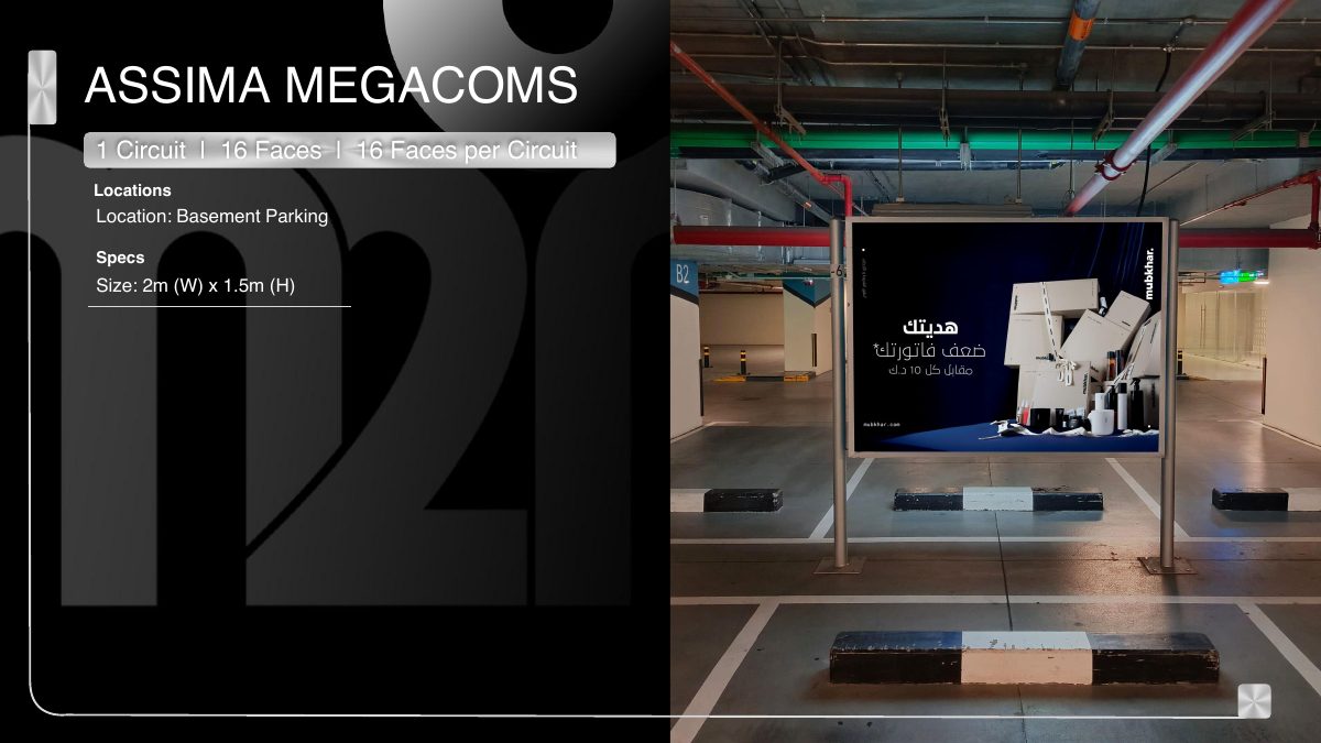 Assima — Megacoms — original placement overview from PDF page 37