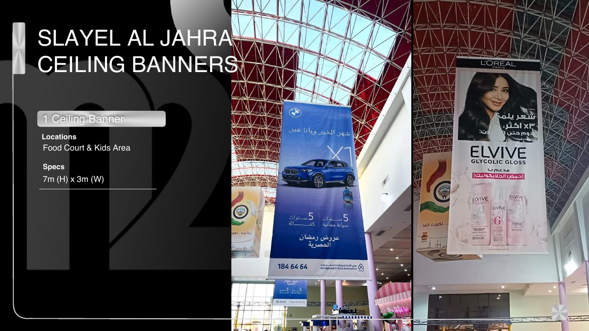 Slayel Al Jahra — Ceiling Banner — original placement overview from PDF page 39